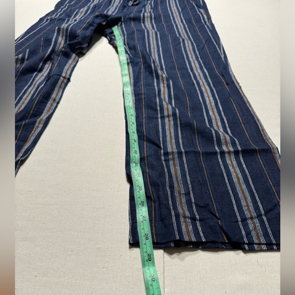 Anne Taylor Flowy Linen Draw String Pant - Picture 3 of 6